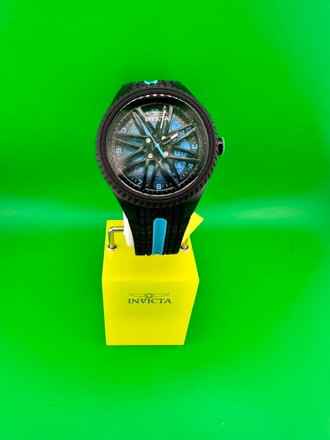 50755 - Invicta Invicta Racing Men 46mm Stainless Steel Black Black+Blue+Gradient dial PC21AF Quartz #22