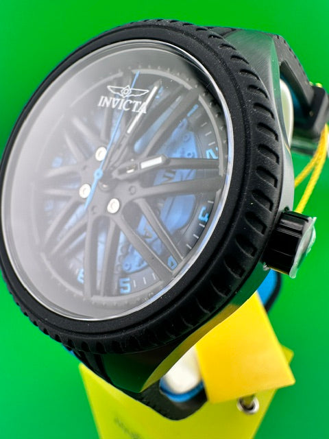 50755 - Invicta Invicta Racing Men 46mm Stainless Steel Black Black+Blue+Gradient dial PC21AF Quartz #22