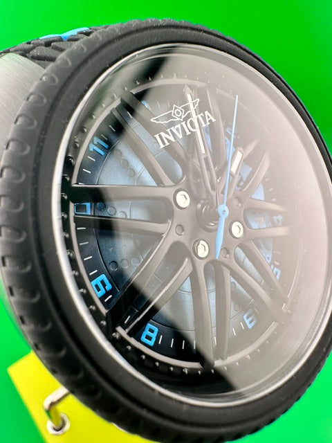 50755 - Invicta Invicta Racing Men 46mm Stainless Steel Black Black+Blue+Gradient dial PC21AF Quartz #22