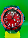 50965 - Invicta Pro Diver Men 43mm Stainless Steel Blue Red+Gradient dial PC21 Quartz #18