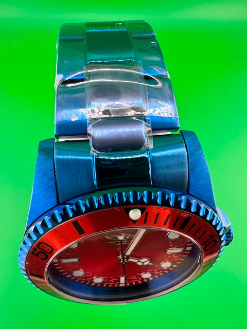 50965 - Invicta Pro Diver Men 43mm Stainless Steel Blue Red+Gradient dial PC21 Quartz #18