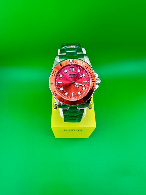 50949 - INVICTA Pro Diver Lady 34mm Stainless Steel Steel Orange+Red+Gradient dial PC21 Quartz #1