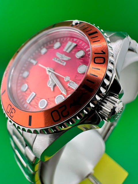 50949 - INVICTA Pro Diver Lady 34mm Stainless Steel Steel Orange+Red+Gradient dial PC21 Quartz #1
