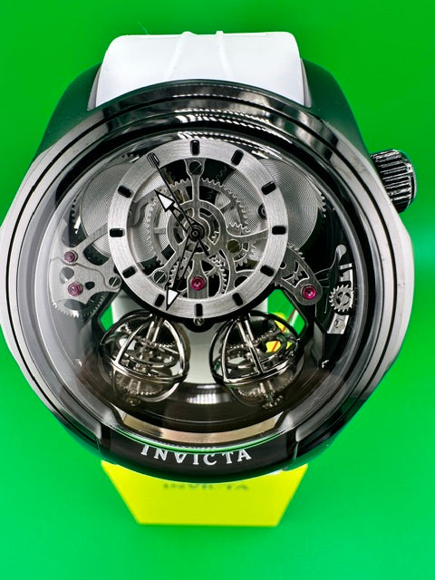 50577 - Invicta Specialty Twin-Axis Men's Watch w/ Skeleton Dial - 46mm, White (50577) #11