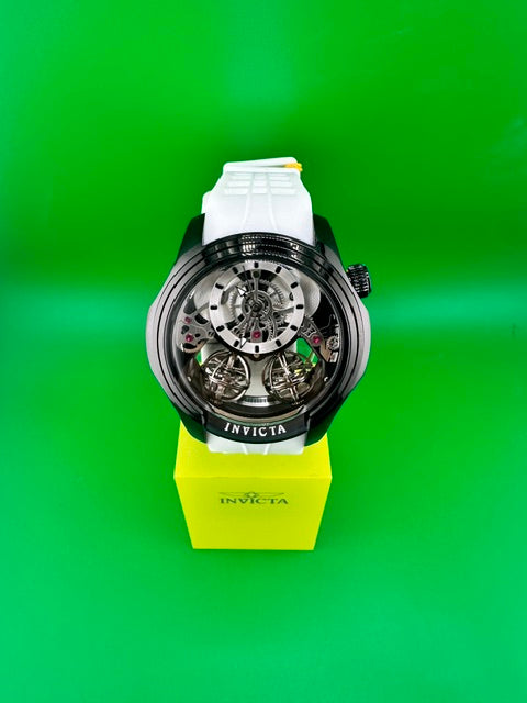 50577 - Invicta Specialty Twin-Axis Men's Watch w/ Skeleton Dial - 46mm, White (50577) #11