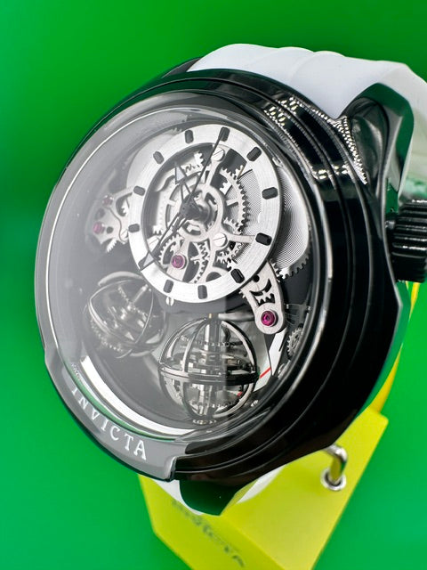 50577 - Invicta Specialty Twin-Axis Men's Watch w/ Skeleton Dial - 46mm, White (50577) #11