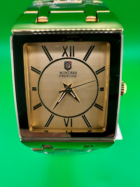 MPW-0251 Montres Prestige Gold Tone Men's Watch