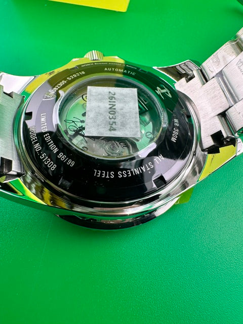 51308-96/99 - Invicta JT Nerovia Automatic Men's Watch - 47mm, Steel Tone Case Black Metal Dial Steel Band NH35A #10
