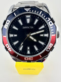 69242-001-GA-M-102 - Invicta Pro Diver Men 46mm Silver Tone Case Black Metal Dial Silver Band MG68 Quartz #9 69242 WATCH