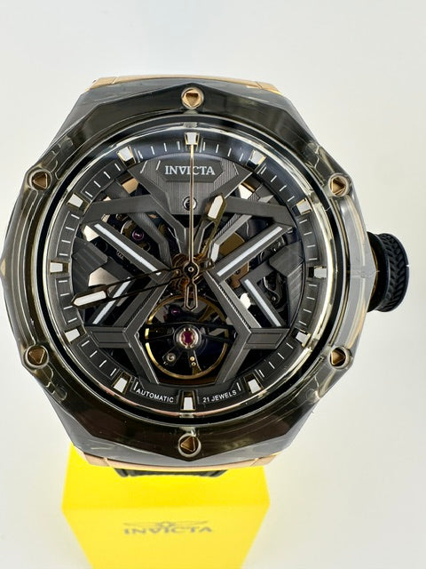 70110 - Invicta Celestial Orbitha Automatic Men's Watch w/Skeleton Dial - 45mm, Black (70110) #1