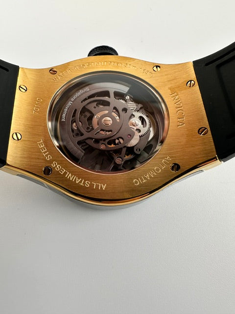 70110 - Invicta Celestial Orbitha Automatic Men's Watch w/Skeleton Dial - 45mm, Black (70110) #1