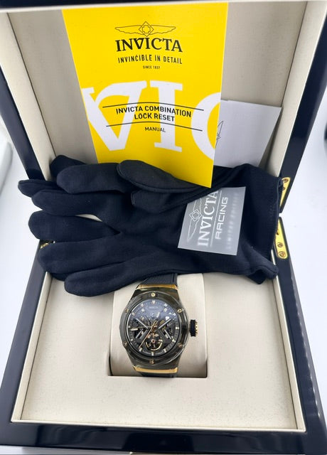 70110 - Invicta Celestial Orbitha Automatic Men's Watch w/Skeleton Dial - 45mm, Black (70110) #1