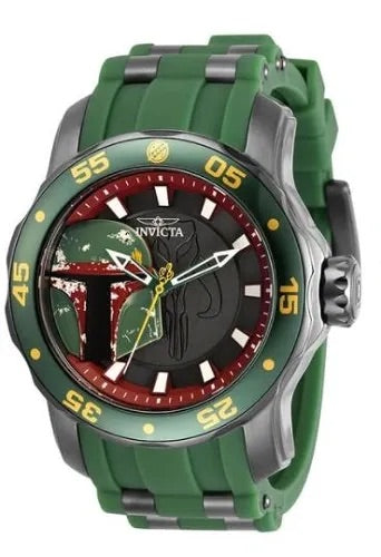INVICTA STAR WARS MANDALORIAN BOBA FETT LIMITED EDITION QUARTZ 48MM WATCH